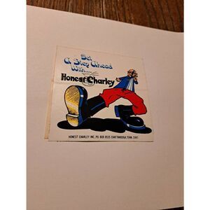 Vintage Original Step Ahead Honest Charley Chattanooga Rat Rod Race Decal Sticke